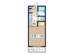 セフィラ若林Ａの物件間取画像